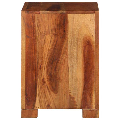 vidaXL Table d'appoint 37x29x40 cm en bois d'acacia massif