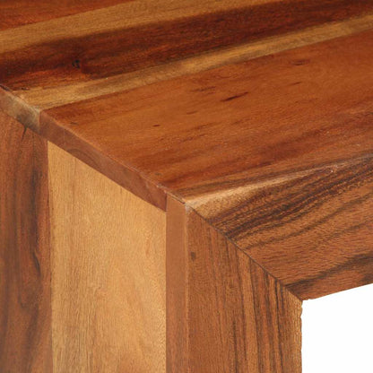 vidaXL Table d'appoint 37x29x40 cm en bois d'acacia massif