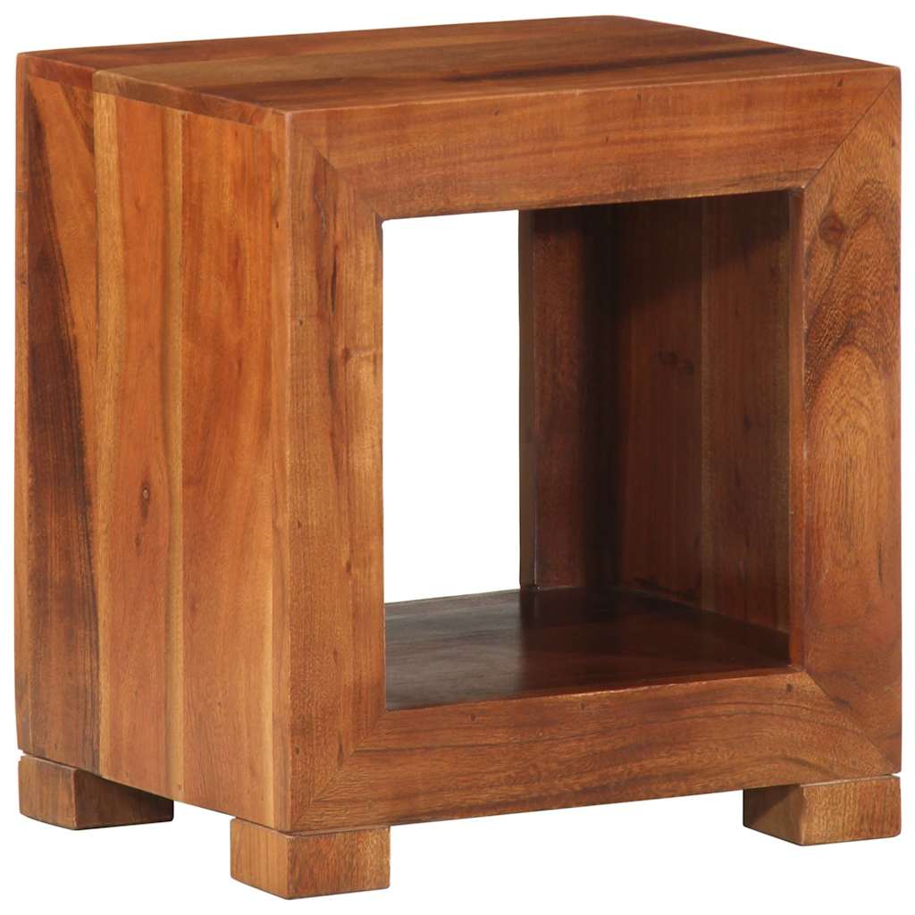 vidaXL Table d'appoint 37x29x40 cm en bois d'acacia massif