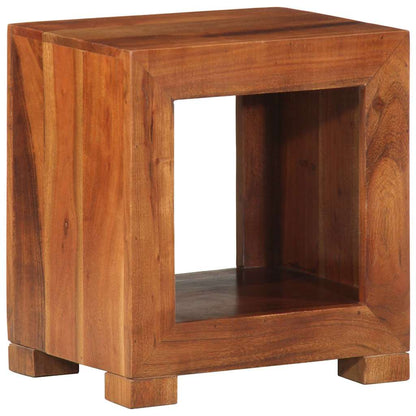 vidaXL Table d'appoint 37x29x40 cm en bois d'acacia massif