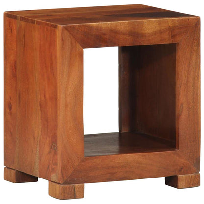 vidaXL Table d'appoint 37x29x40 cm en bois d'acacia massif