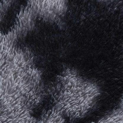 vidaXL Teppich Shaggy Hochflor NAVARRA Dunkelgrau 130x200 cm Polyester