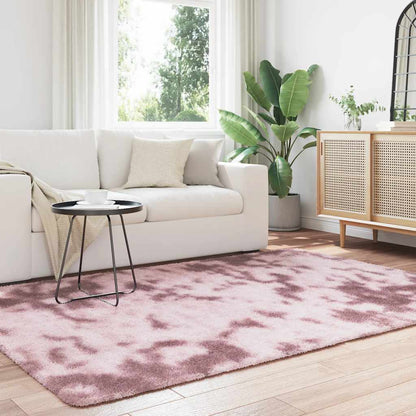 vidaXL Teppich Shaggy Hochflor NAVARRA Altrosa 160x230 cm Polyester