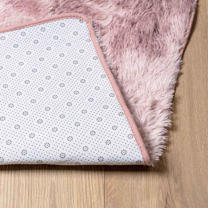 vidaXL Teppich Shaggy Hochflor NAVARRA Altrosa 160x230 cm Polyester
