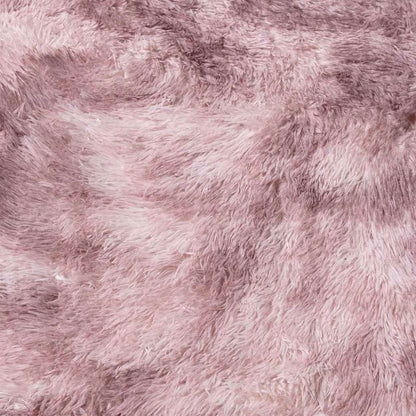 vidaXL Teppich Shaggy Hochflor NAVARRA Altrosa 160x230 cm Polyester