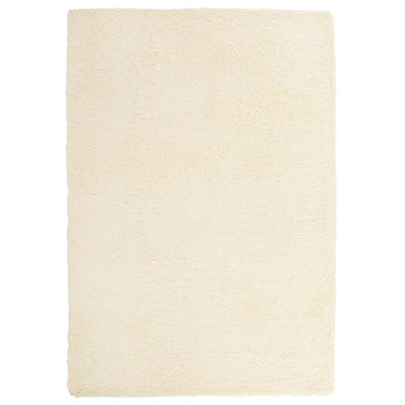 vidaXL Tapis shaggy à poils longs NAVARRA Crème 200x290 cm Polyester