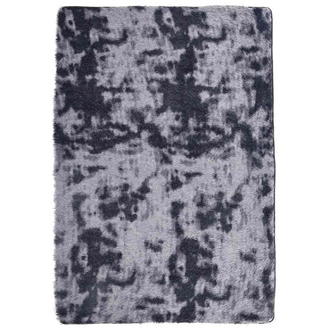 vidaXL Teppich Shaggy Hochflor NAVARRA Dunkelgrau 200x290 cm Polyester