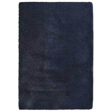vidaXL Teppich Shaggy Hochflor NAVARRA Marineblau 200x290 cm Polyester