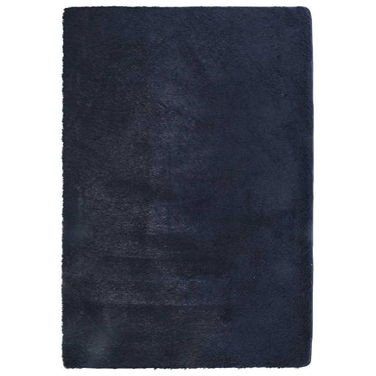 vidaXL Teppich Shaggy Hochflor NAVARRA Marineblau 200x290 cm Polyester