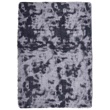 vidaXL Teppich Shaggy Hochflor NAVARRA Dunkelgrau 240x340 cm Polyester