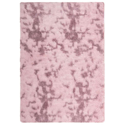 vidaXL Teppich Shaggy Hochflor NAVARRA Altrosa 240x340 cm Polyester