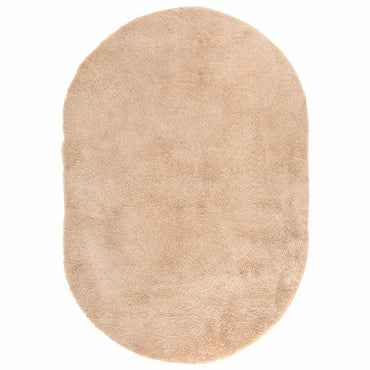 vidaXL Teppich Shaggy Hochflor NAVARRA Beige 300x200 cm Polyester