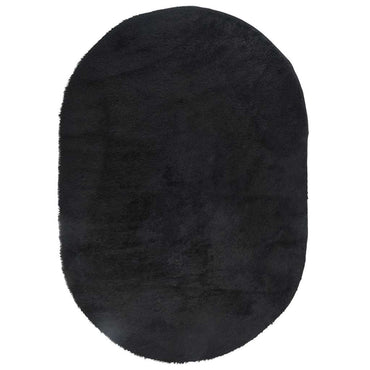 vidaXL Teppich Shaggy Hochflor NAVARRA Schwarz 300x200 cm Polyester