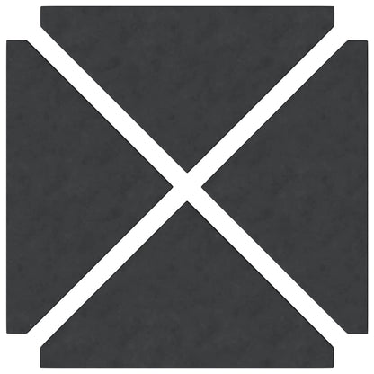 Schirm-Gewichtsplatten 4 Stk. Schwarz Granit Dreieckig 14 kg