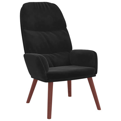 vidaXL Relaxsessel Schwarz Samt