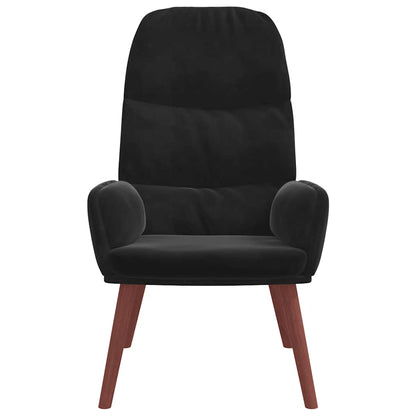 vidaXL Relaxsessel Schwarz Samt