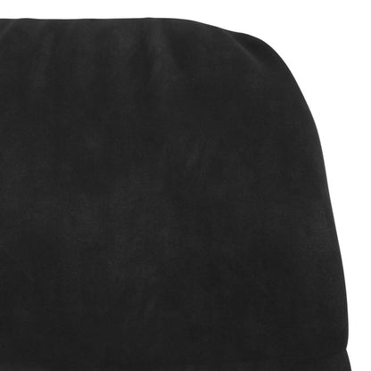 vidaXL Relaxsessel Schwarz Samt
