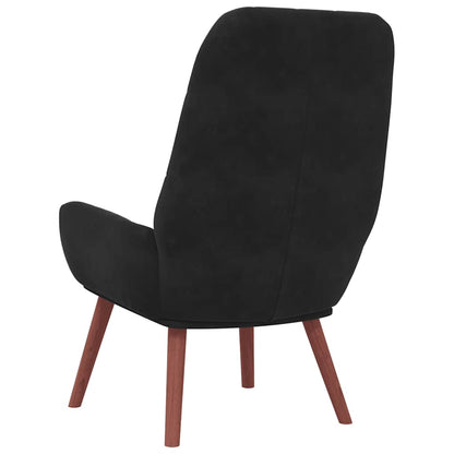 vidaXL Relaxsessel Schwarz Samt