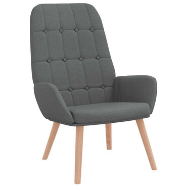 vidaXL Relaxsessel Dunkelgrau Stoff