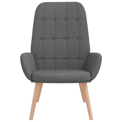 vidaXL Relaxsessel Dunkelgrau Stoff
