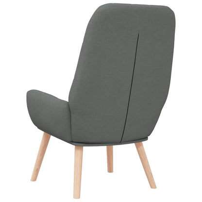 vidaXL Relaxsessel Dunkelgrau Stoff