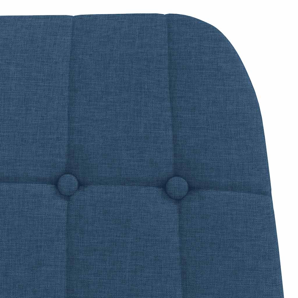 vidaXL Relaxsessel Blau Stoff