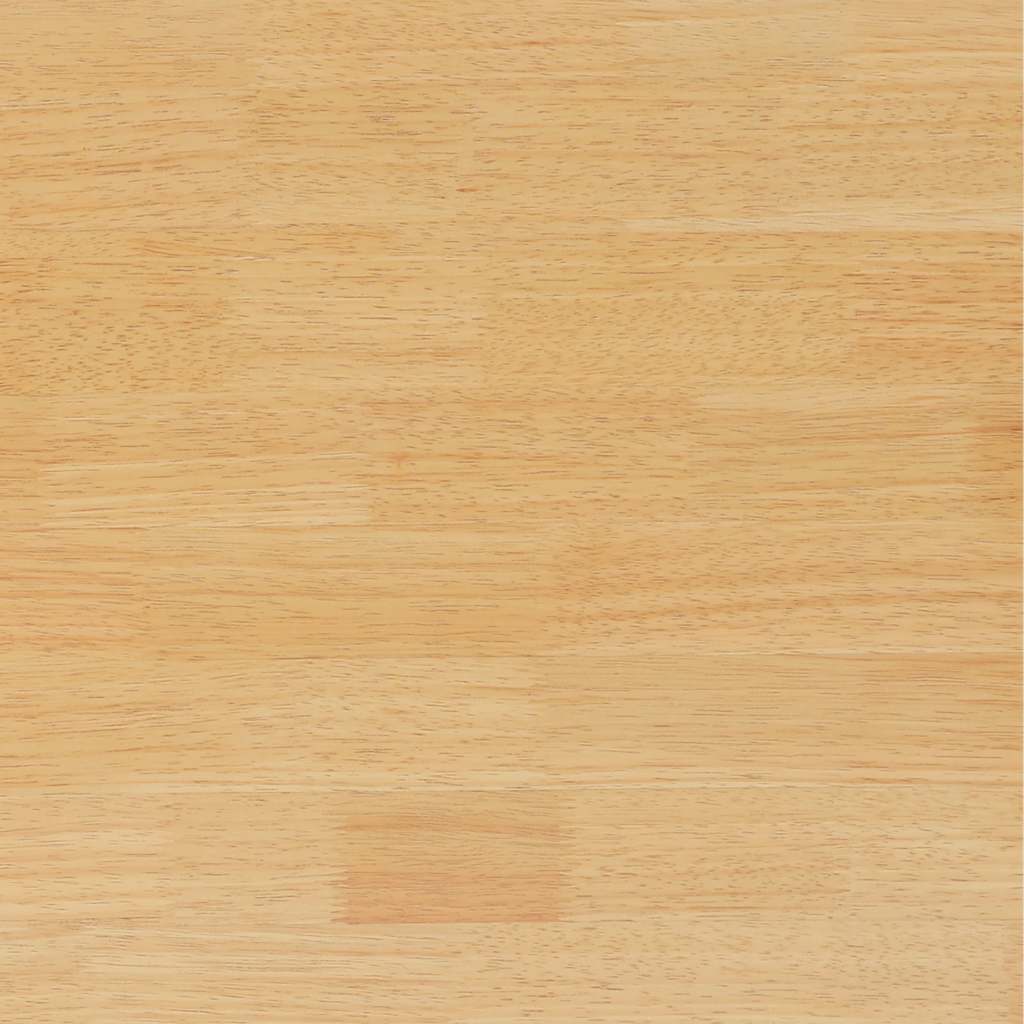 vidaXL Esszimmerstühle mit Kissen 2 Stk. Natur Massivholz Gummibaum