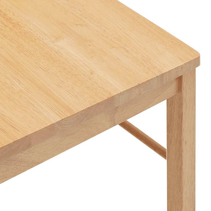 vidaXL Chaises de salle à manger 2 pcs Bois d'hévéa massif