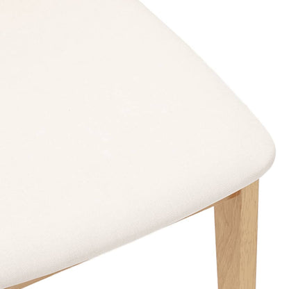 vidaXL Esszimmerstühle mit Kissen 2 Stk. Massivholz Gummibaum