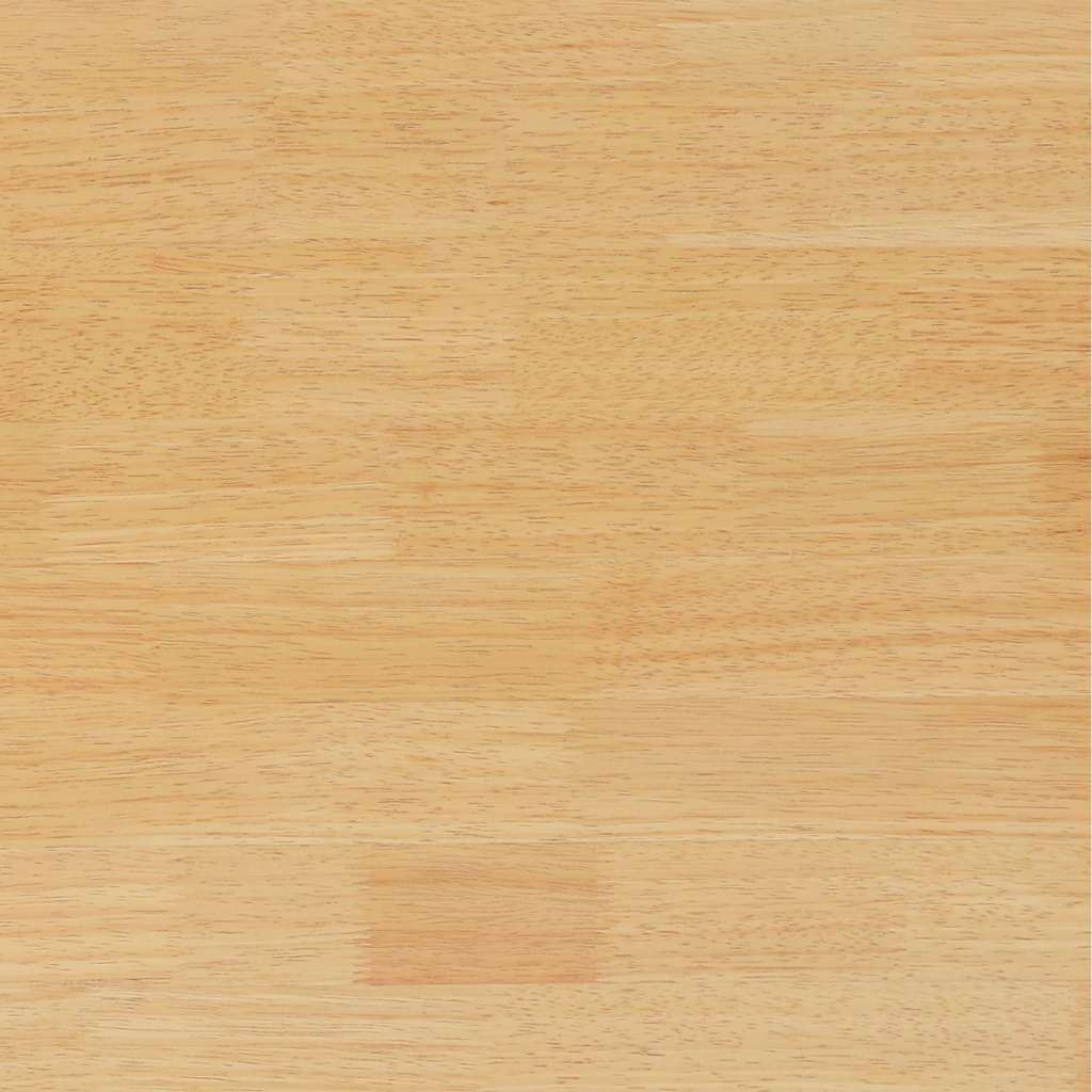 vidaXL Esszimmerstühle mit Kissen 2 Stk. Natur Massivholz Gummibaum