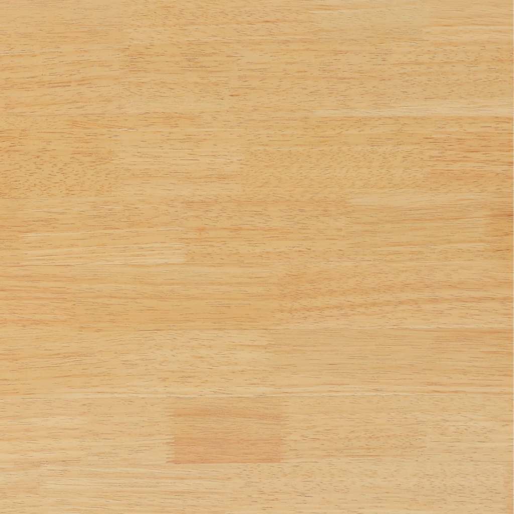 vidaXL Esszimmerstühle 2 Stk. Weiß Massivholz Gummibaum