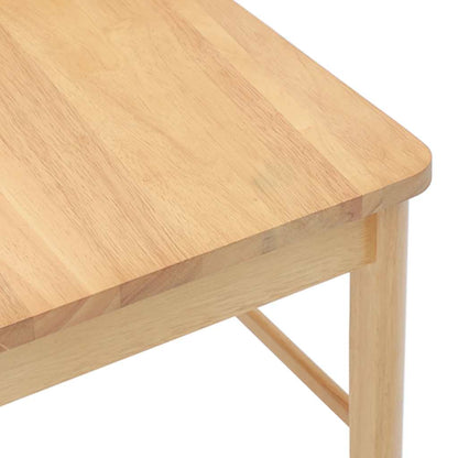 vidaXL Chaises de salle à manger 2 pcs Bois d'hévéa massif