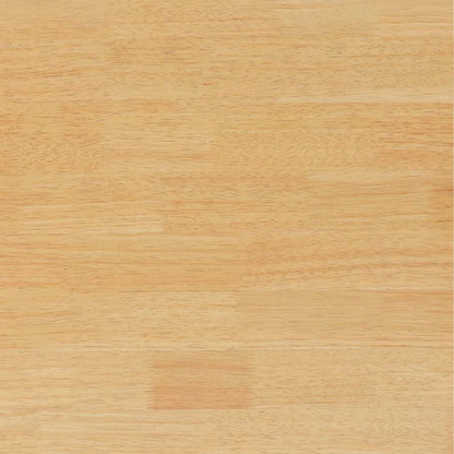 vidaXL Esszimmerstühle 2 Stk. Natur Massivholz Gummibaum