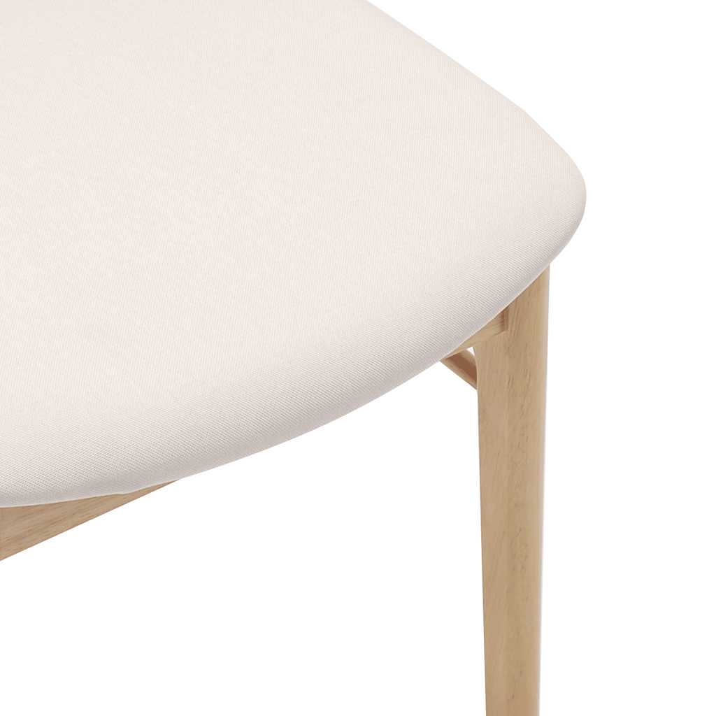 vidaXL Chaises de salle à manger avec coussins 2 pcs Bois d'hévéa massif naturel