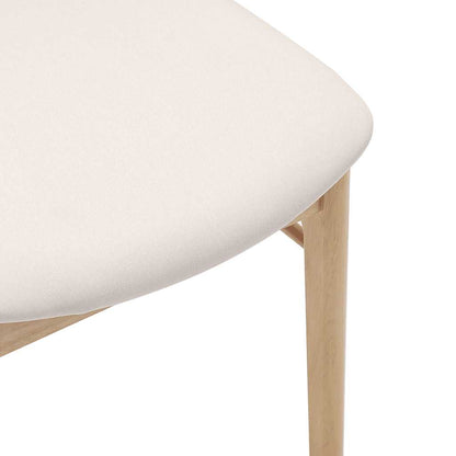 vidaXL Chaises de salle à manger avec coussins 2 pcs Bois d'hévéa massif naturel