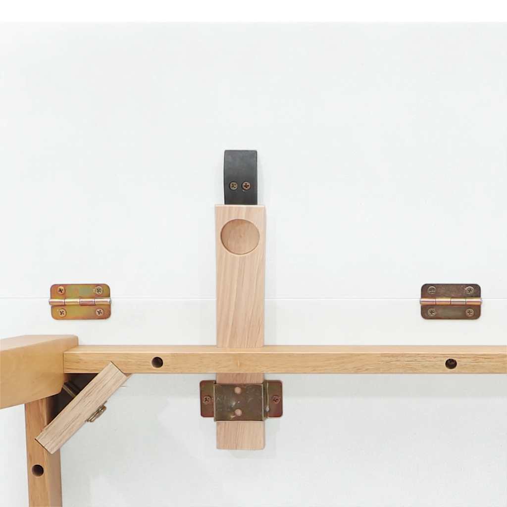 Esstisch Natur Massivholz Gummibaumholz