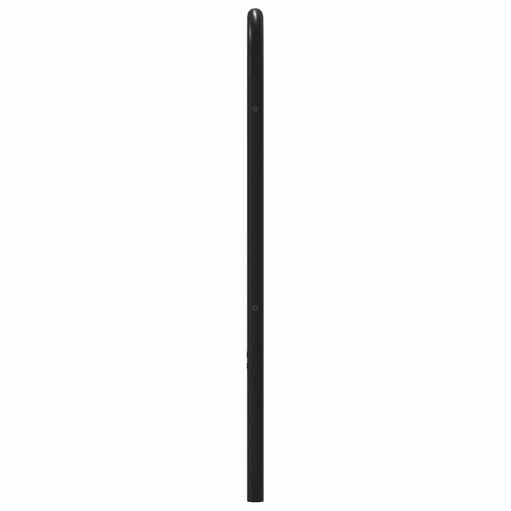 vidaXL Ersatz-Kopfteil Räuchereiche 90 cm Stahl und Holzwerkstoff