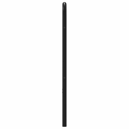 vidaXL Ersatz-Kopfteil Räuchereiche 90 cm Stahl und Holzwerkstoff