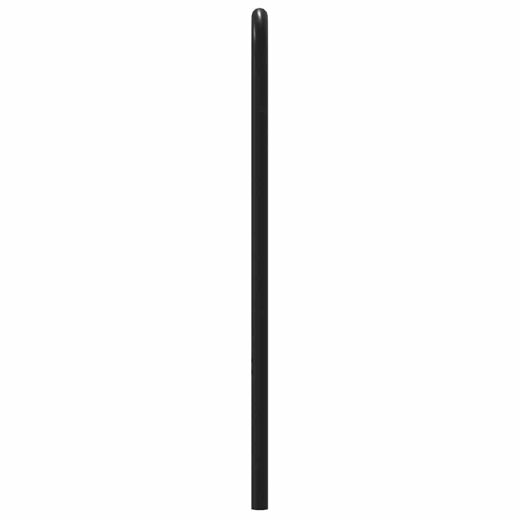 vidaXL Ersatz-Kopfteil Räuchereiche 135 cm Stahl und Holzwerkstoff