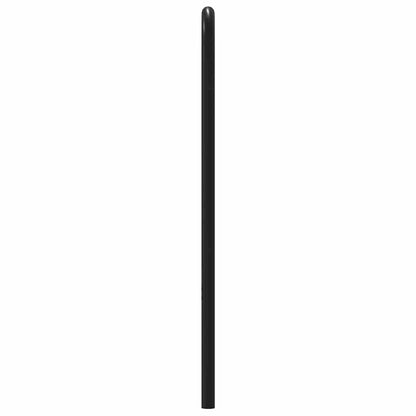 vidaXL Ersatz-Kopfteil Räuchereiche 135 cm Stahl und Holzwerkstoff