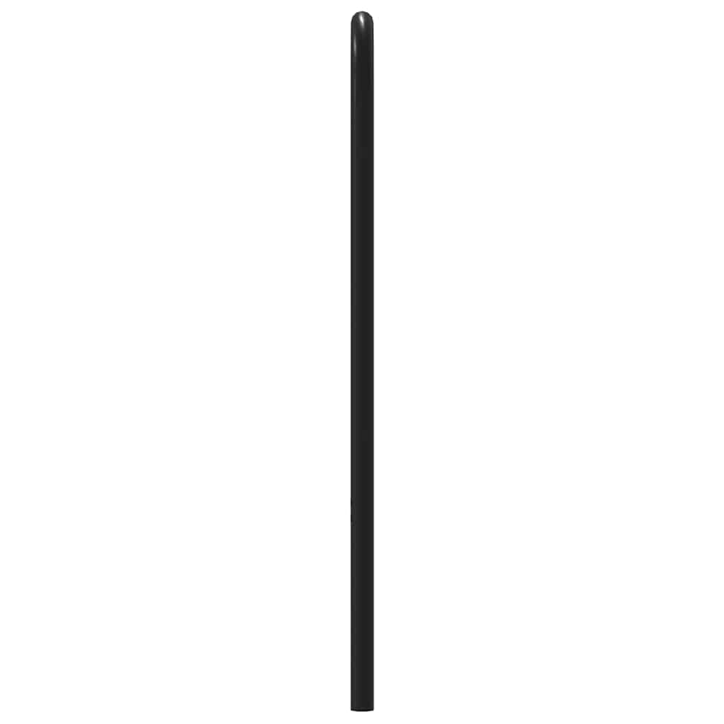 vidaXL Ersatz-Kopfteil Räuchereiche 140 cm Stahl und Holzwerkstoff