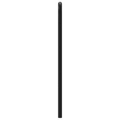 vidaXL Ersatz-Kopfteil Räuchereiche 140 cm Stahl und Holzwerkstoff