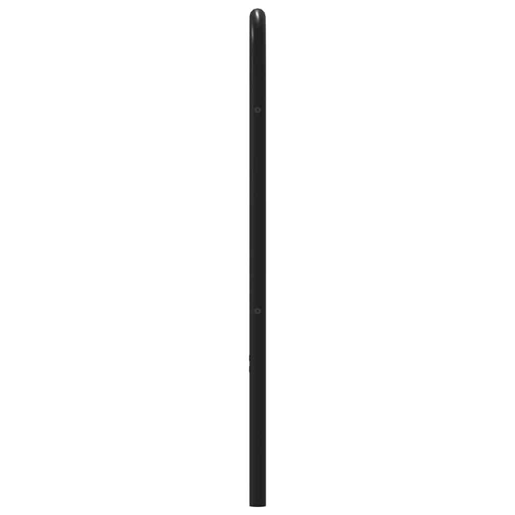 vidaXL Ersatz-Kopfteil Braun Eichen-Optik 100 cm Stahl und Holzwerkstoff