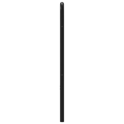 vidaXL Ersatz-Kopfteil Braun Eichen-Optik 100 cm Stahl und Holzwerkstoff