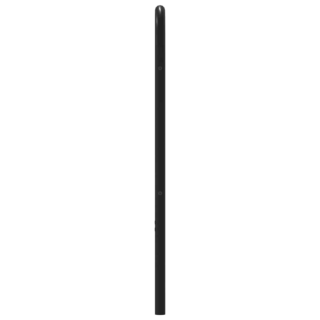 vidaXL Ersatz-Kopfteil Braun Eichen-Optik 107 cm Stahl und Holzwerkstoff