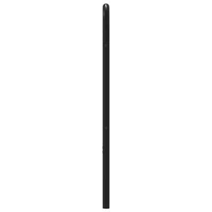 vidaXL Ersatz-Kopfteil Braun Eichen-Optik 107 cm Stahl und Holzwerkstoff