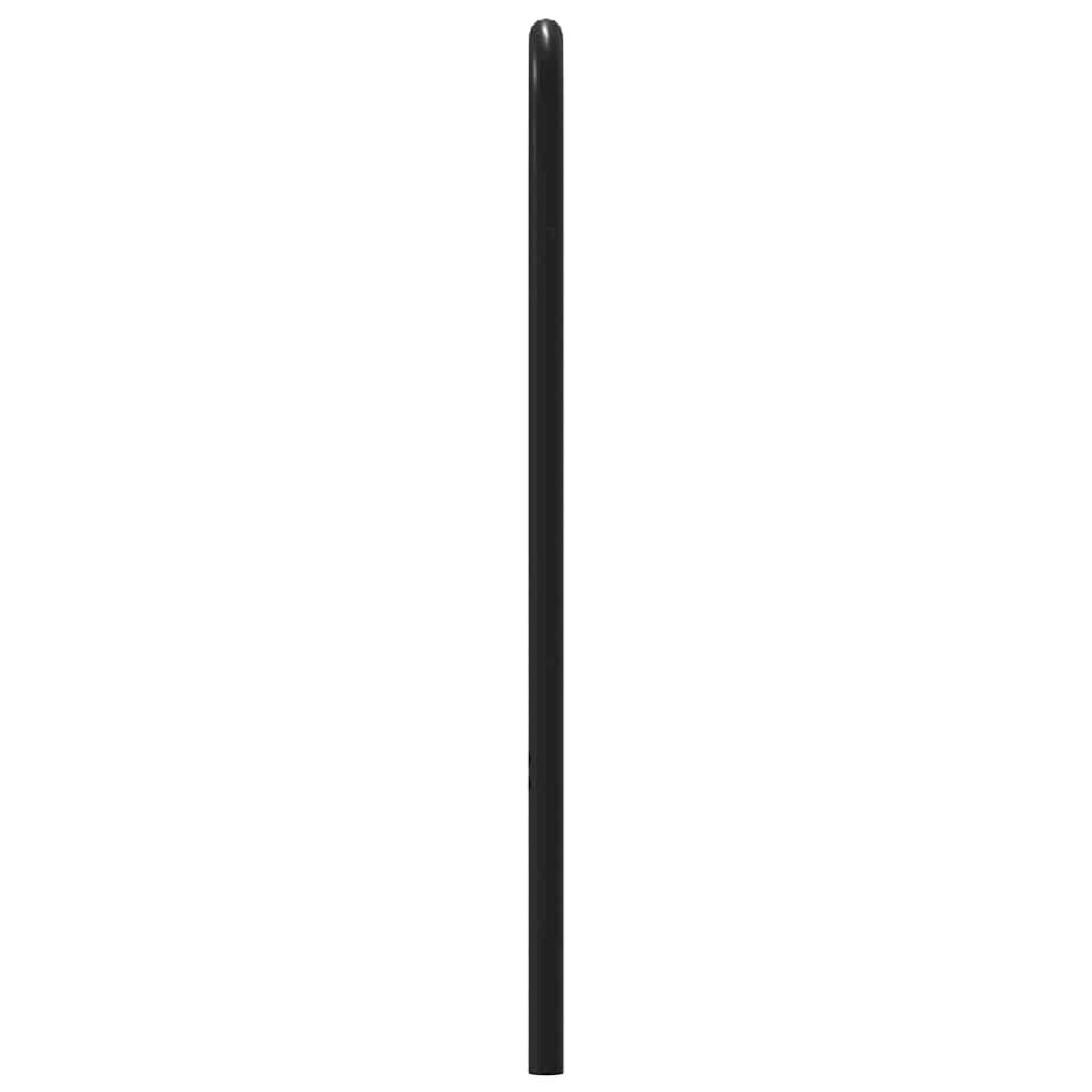 vidaXL Ersatz-Kopfteil Braun Eichen-Optik 120 cm Stahl und Holzwerkstoff