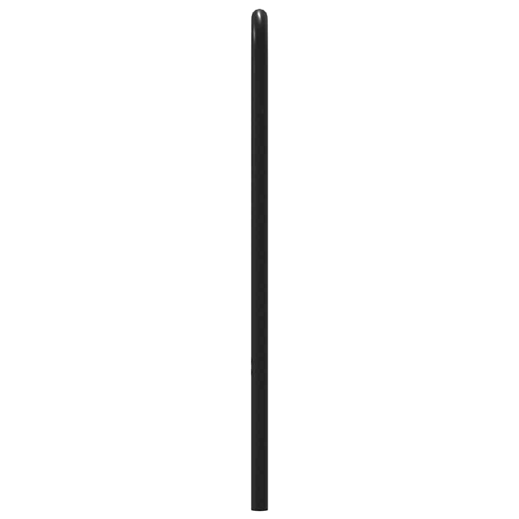 vidaXL Ersatz-Kopfteil Braun Eichen-Optik 140 cm Stahl und Holzwerkstoff