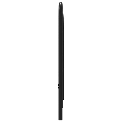 vidaXL Ersatz-Kopfteil Braun Eichen-Optik 190 cm Stahl und Holzwerkstoff