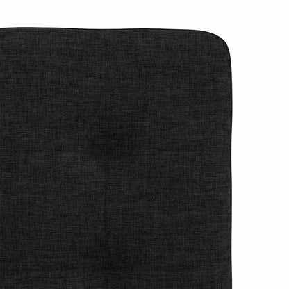 vidaXL Esszimmerstühle 4 Stk. Schwarz Stoff